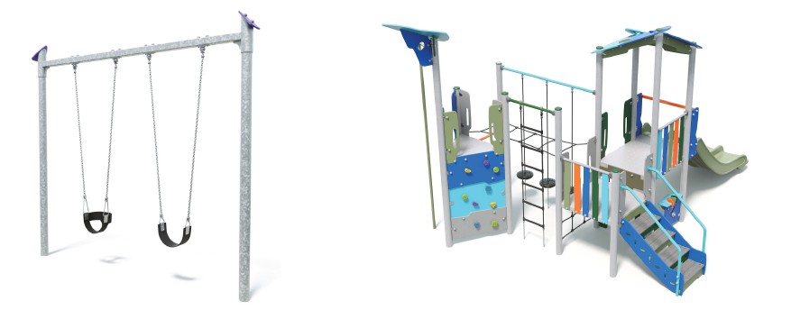Proposed swing and play structure