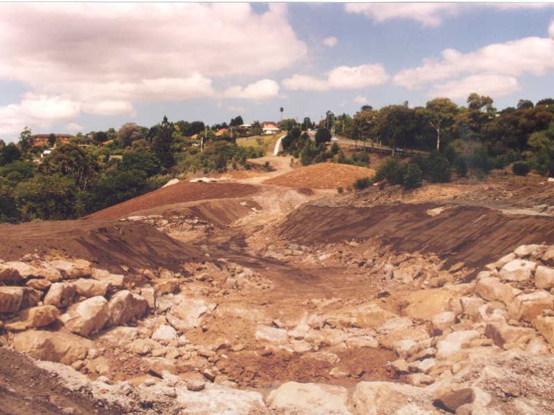 Flatrock Gully Naremburn March 1998 - BEFORE