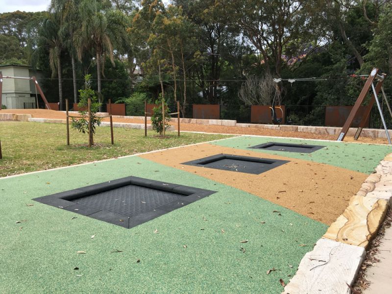 Artarmon Parklands - Playground Trampolines