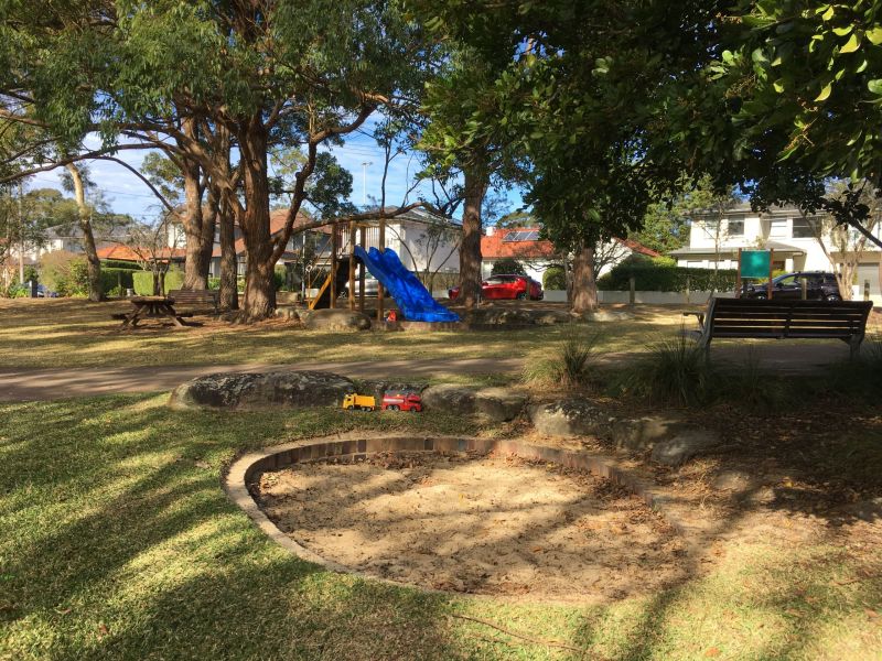 Existing sandpit